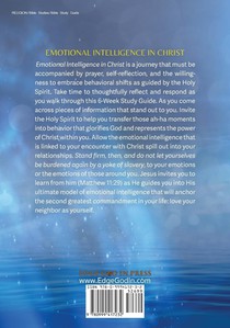 Emotional Intelligence in Christ 6-Week Study Guide achterzijde