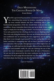 The Creative Power Of Mind achterzijde