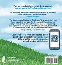 The Adventures of Leonardo the Drone achterzijde