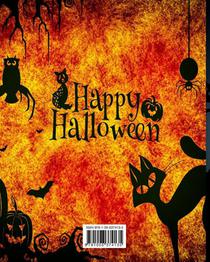 Halloween Coloring Book achterzijde