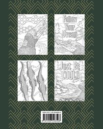 Alligator Coloring Book achterzijde
