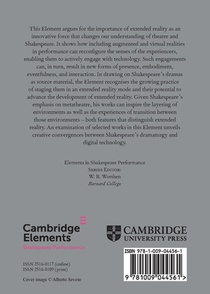 Extended Reality Shakespeare achterzijde