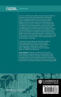 The Cambridge Companion to Lucian achterzijde