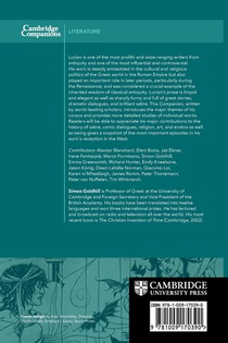 The Cambridge Companion to Lucian achterzijde
