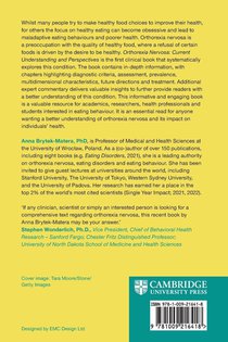 Orthorexia Nervosa achterzijde