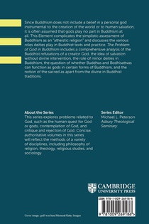 The Problem of God in Buddhism achterzijde