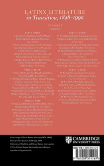 Latinx Literature in Transition, 1848–1992: Volume 2 achterzijde