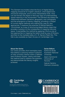 New Approaches for Digital Literary Mapping achterzijde