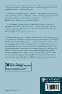 Migration and Displacement in a Changing Climate achterzijde