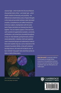 An Introduction to Classical and Modal Logics achterzijde