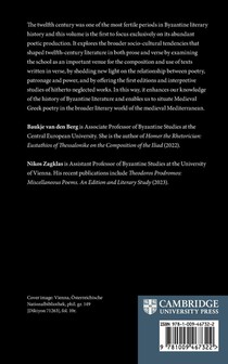 Poetry in Byzantine Literature and Society (1081-1204) achterzijde