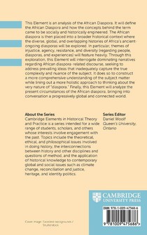 Writing the History of the African Diaspora achterzijde