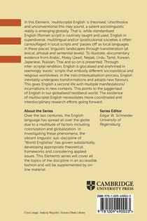 Multiscriptal English in Transliterated Linguistic Landscapes achterzijde