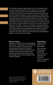 Health and the Body in Early Medieval England achterzijde
