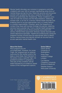Mental Health Disorders in Pregnancy and the Early Postpartum achterzijde