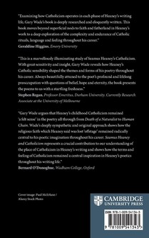 Seamus Heaney and Catholicism achterzijde