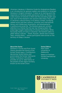 Ukrainian Literature achterzijde