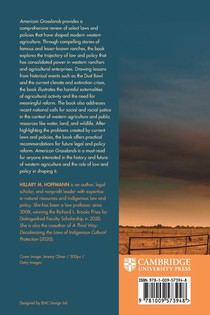 American Grasslands achterzijde