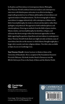 Pacifism and Non-Violence in Contemporary Islamic Philosophy achterzijde