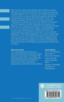 Environmental Ethics of War achterzijde