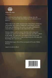 Descriptiones Animalium, Avium, Amphibiorum, Piscium, Insectorum, Vermium, Quae In Itinere Orientali Observavit achterzijde