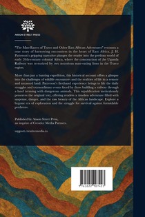 The Man-Eaters of Tsavo, and Other East African Adventures achterzijde