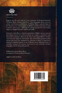 William Blake, Painter and Poet achterzijde