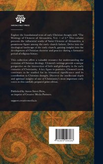 The Writings of Clement of Alexandria achterzijde