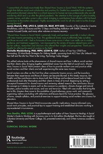 Shared Mass Trauma in Social Work achterzijde