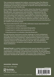 Supporting Disorders of Learning and Co-ordination achterzijde