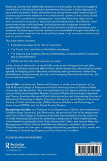 Business, Society and Global Governance achterzijde