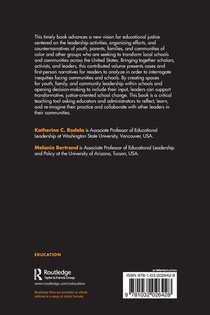 Centering Youth, Family, and Community in School Leadership achterzijde