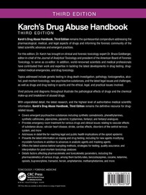Karch's Drug Abuse Handbook achterzijde
