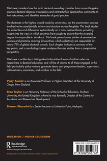 Doctoral Examination: Exploring Practice Across the Globe achterzijde