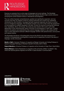 The Routledge Handbook of Sociolinguistics Around the World achterzijde