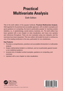 Practical Multivariate Analysis achterzijde