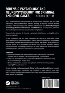 Forensic Psychology and Neuropsychology for Criminal and Civil Cases achterzijde