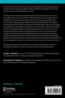 Developing Cross-Cultural Competence for Leaders achterzijde