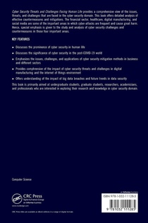 Cyber Security Threats and Challenges Facing Human Life achterzijde
