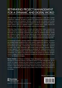 Rethinking Project Management for a Dynamic and Digital World achterzijde