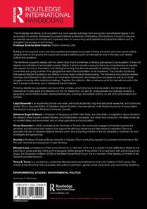 The Routledge Handbook on Ecosocialism achterzijde