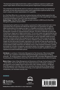Data Analytics and Digital Transformation achterzijde
