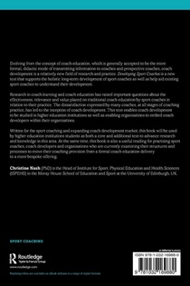 Developing Sport Coaches achterzijde