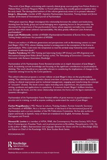 Psychoanalysis of the Psychoanalytic Frame Revisited achterzijde