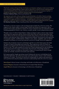 Negotiating Families and Personal Lives in the 21st Century achterzijde