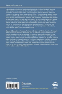 The Routledge Companion to Absurdist Literature achterzijde
