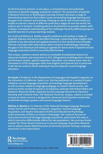 The Acquisition of Spanish achterzijde