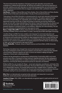 Podcasting in Social Work Education achterzijde