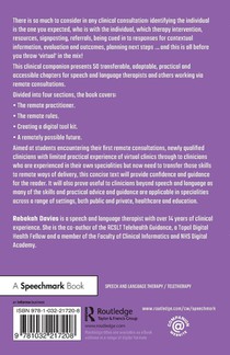 Navigating Telehealth for Speech and Language Therapists achterzijde