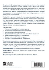 Bayesian Methods in Pharmaceutical Research achterzijde